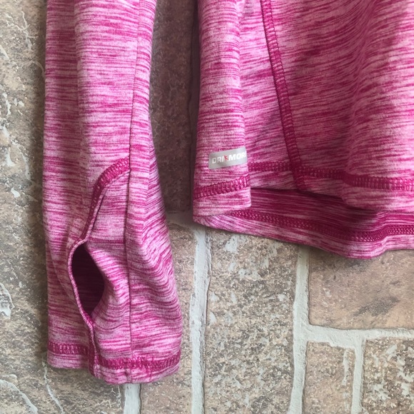 Danskin Now Womans Semi Fitted Pink Jacket medium - Picture 5 of 7